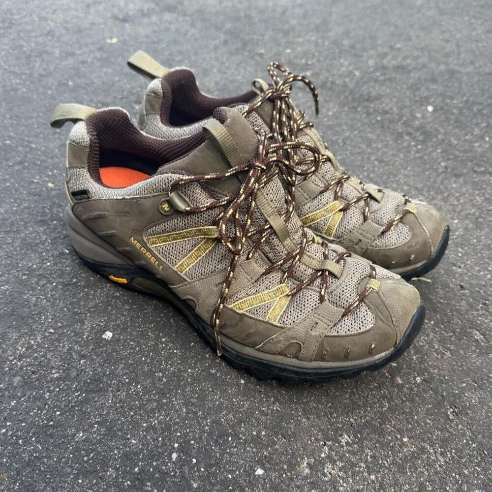 Merrell Women's Brown and Khaki Trainers
